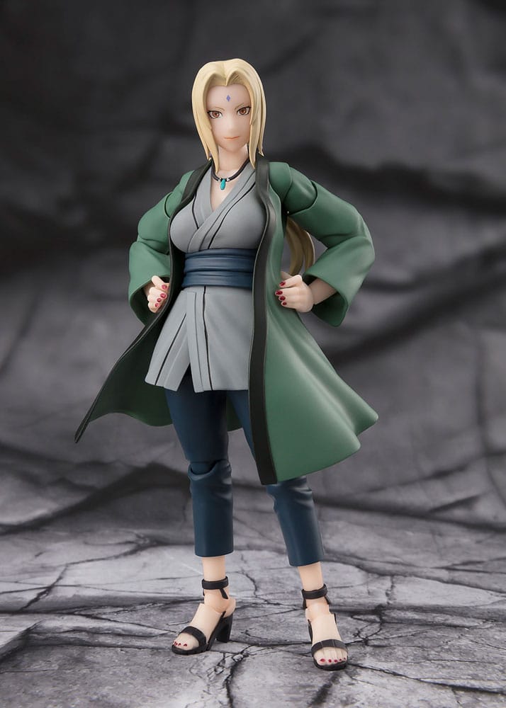 BANDAI S.H. FIGUARTS Naruto Figura S.H.Figuarts Tsunade The legendary Medical Ninja 14 cm