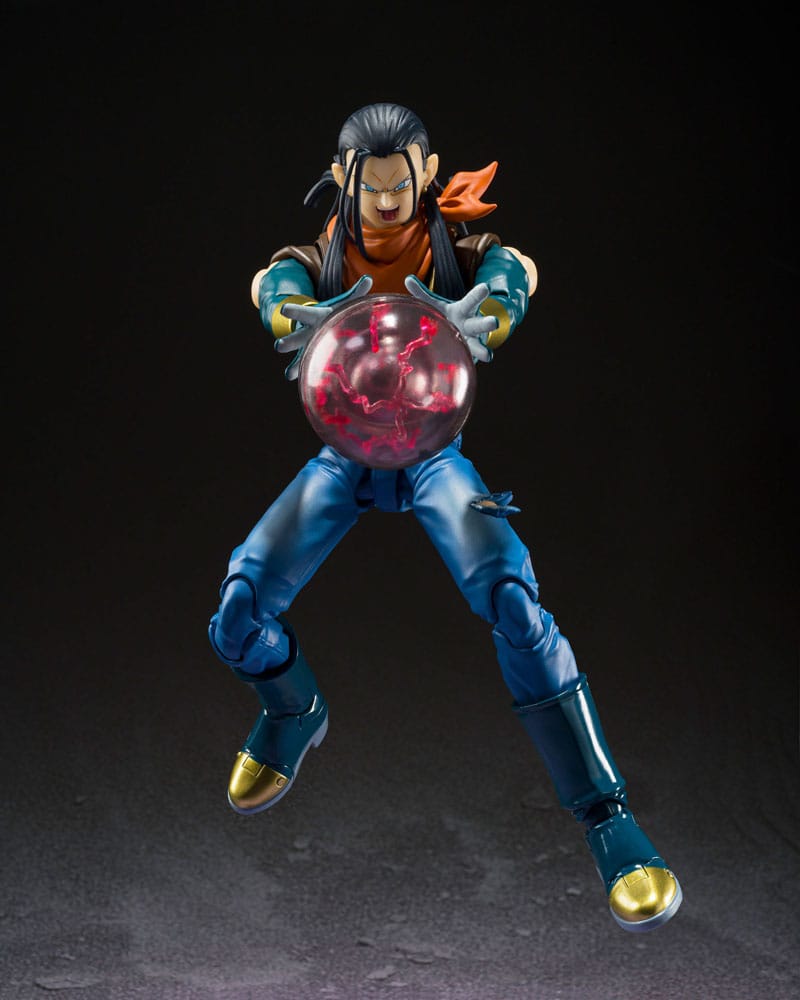 Bandai Dragon Ball GT Figura S.H.Figuarts Super Android 17 20 cm