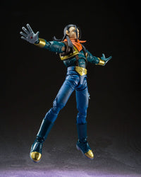 Bandai Dragon Ball GT Figura S.H.Figuarts Super Android 17 20 cm