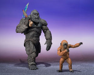 BANDAI Godzilla x Kong: The New Empire Pack de 2 Figuras S.H. Monster Arts Suko & Mothra