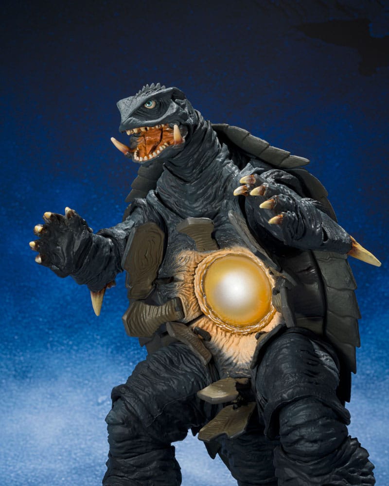 BANDAI Gamera 1996 Figura S.H. MonsterArts Gamera Sendai Decisive Battle Ver. 14 cm