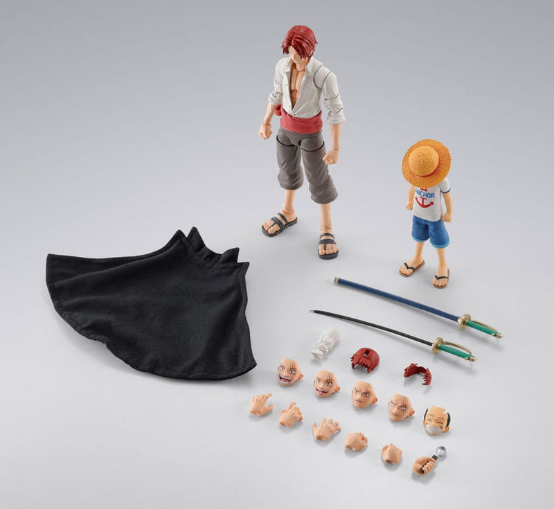S.H. FIGUARTS One Piece Pack de 2 Figuras S.H.Figuarts Shanks & Monkey D. Luffy Childhood Ver.