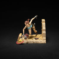 Dark Horse Tomb Raider 1996 Estatua PVC Lara Croft Classic Era 17 cm