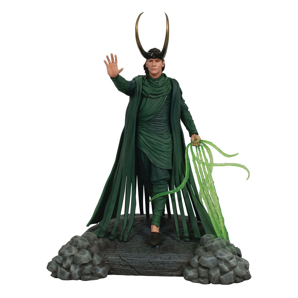 DIAMOND SELECT Loki Gallery Estatua Loki (God Loki) 28 cm