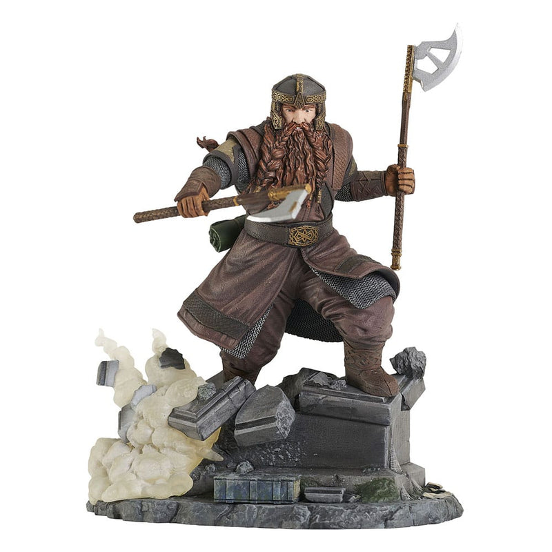 DIAMOND SELECT El Señor de los Anillos Gallery Deluxe Estatua PVC Gimli 20 cm