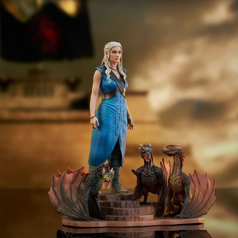 Diamond Select Juego de Tronos Deluxe Gallery Estatua PVC Daenerys Targaryen 24 cm