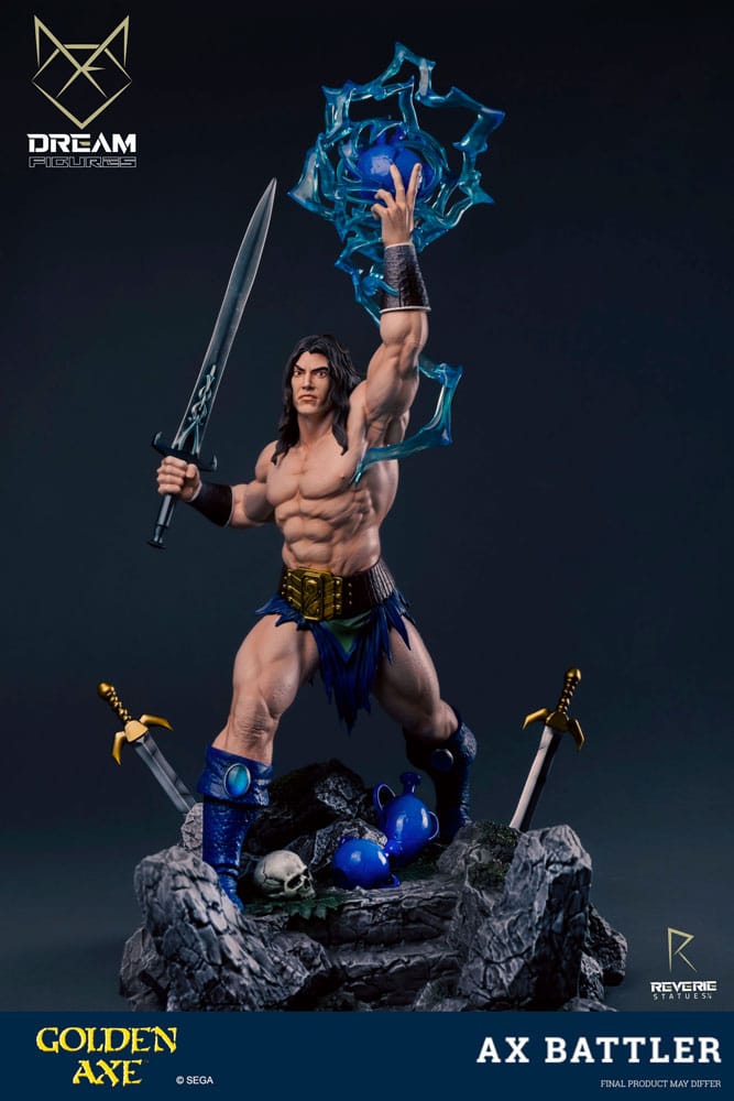 DREAM FIGURES Golden Axe Estatua Nostalgic Line 1/6 Ax Battler 48 cm