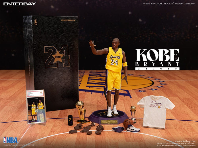 ENTERBAY NBA Collection Figura Real Masterpiece 1/6 Kobe Bryant 242010 Limited Edtition 30 cm