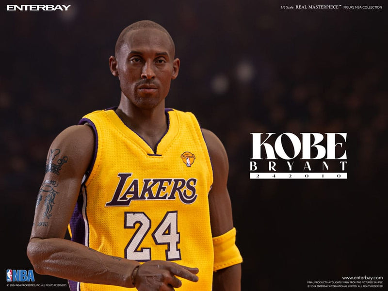 ENTERBAY NBA Collection Figura Real Masterpiece 1/6 Kobe Bryant 242010 Limited Edtition 30 cm