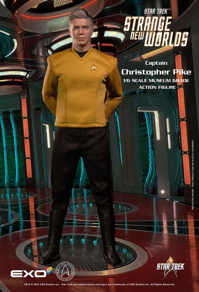 EXO-6 Star Trek: Strange New Worlds Figura 1/6 Captain Christopher Pike 30 cm