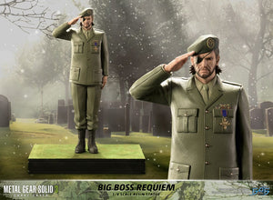 FIRST 4 FIGURES Metal Gear Solid 3: Snake Eater Estatua 1/4 Big Boss Requiem 55 cm