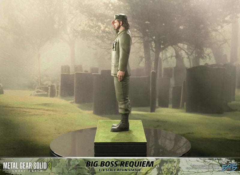 FIRST 4 FIGURES Metal Gear Solid 3: Snake Eater Estatua 1/4 Big Boss Requiem 55 cm