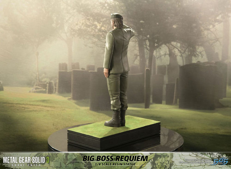 FIRST 4 FIGURES Metal Gear Solid 3: Snake Eater Estatua 1/4 Big Boss Requiem 55 cm