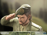 FIRST 4 FIGURES Metal Gear Solid 3: Snake Eater Estatua 1/4 Big Boss Requiem 55 cm