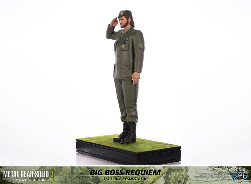 FIRST 4 FIGURES Metal Gear Solid 3: Snake Eater Estatua 1/4 Big Boss Requiem 55 cm