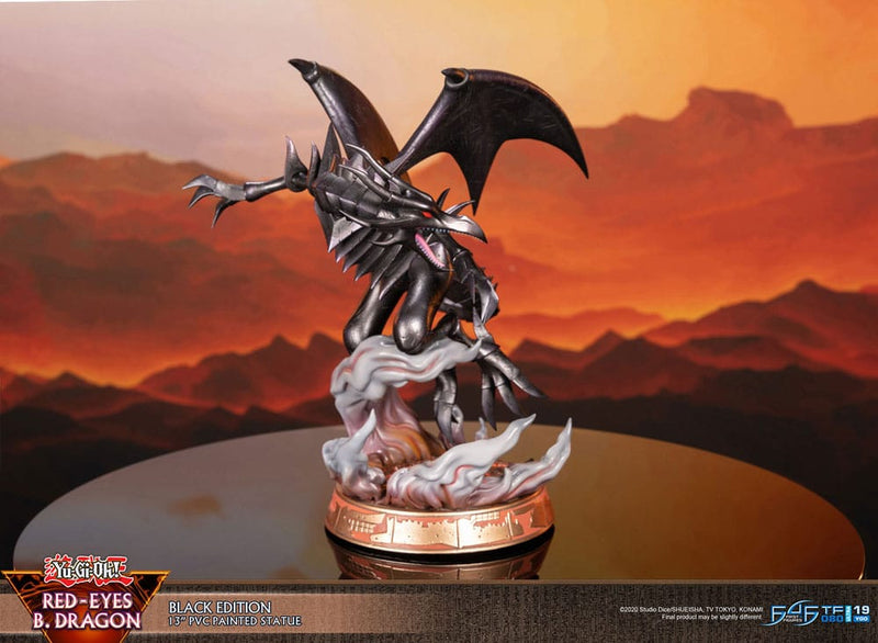 First 4 Figures Yu-Gi-Oh! Estatua PVC Red-Eyes B. Dragon Black Colour 33 cm