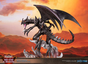 First 4 Figures Yu-Gi-Oh! Estatua PVC Red-Eyes B. Dragon Black Colour 33 cm