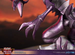 First 4 Figures Yu-Gi-Oh! Estatua PVC Red-Eyes B. Dragon Purple Colour 33 cm