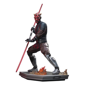 GENTLE GIANT Star Wars: The Clone Wars Estatua Milestones 1/6 Darth Maul Web Exclusive 30 cm