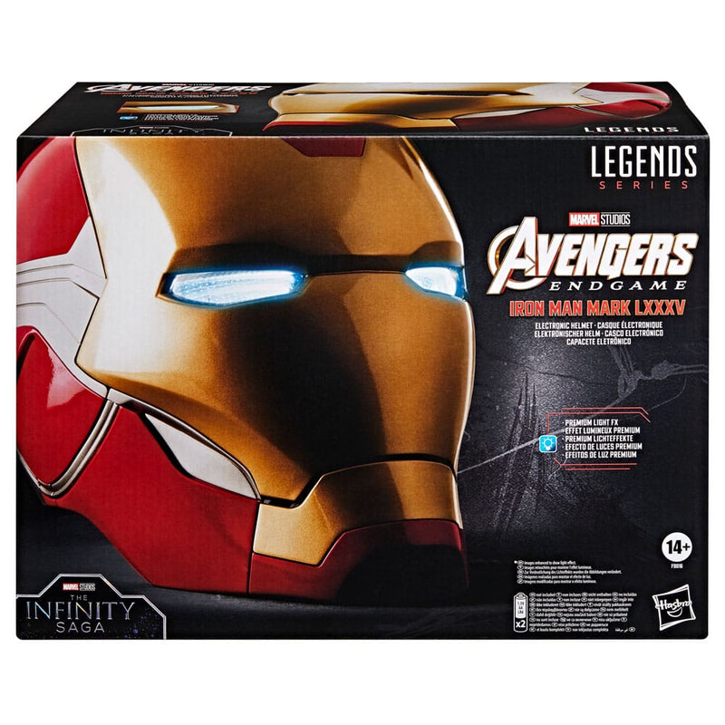 HASBRO Vengadores: Endgame Marvel Legends Casco Electrónico Iron Man Mark LXXXV