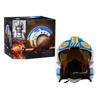 Hasbro Star Wars: The Mandalorian Black Series Casco electrónico Carson Teva