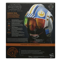 Hasbro Star Wars: The Mandalorian Black Series Casco electrónico Carson Teva