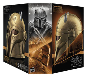 HASBRO Star Wars: The Mandalorian Black Series Casco electrónico The Armorer