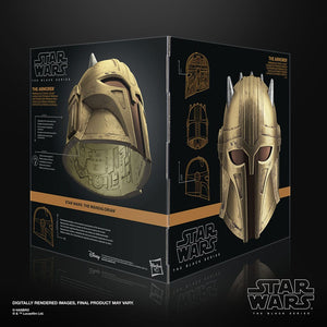 HASBRO Star Wars: The Mandalorian Black Series Casco electrónico The Armorer