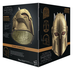 HASBRO Star Wars: The Mandalorian Black Series Casco electrónico The Armorer