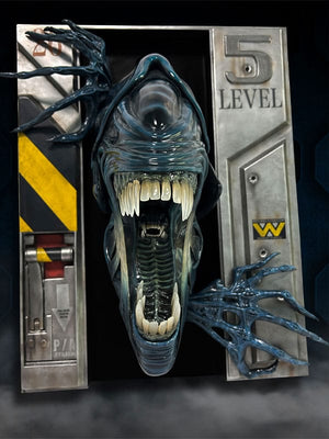 HOLLYWOOD COLLECTIBLES GROUP Aliens Escultura de Pared 1/2 Alien Queen 51 x 41 x 25 cm