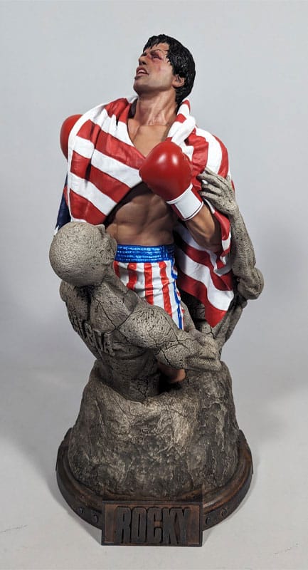 Hollywood Collectibles Group Rocky IV Estatua 1/4 Rocky Balboa 48 cm