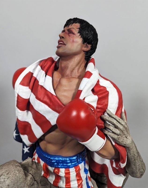 Hollywood Collectibles Group Rocky IV Estatua 1/4 Rocky Balboa 48 cm