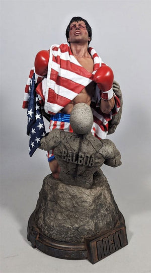 Hollywood Collectibles Group Rocky IV Estatua 1/4 Rocky Balboa 48 cm