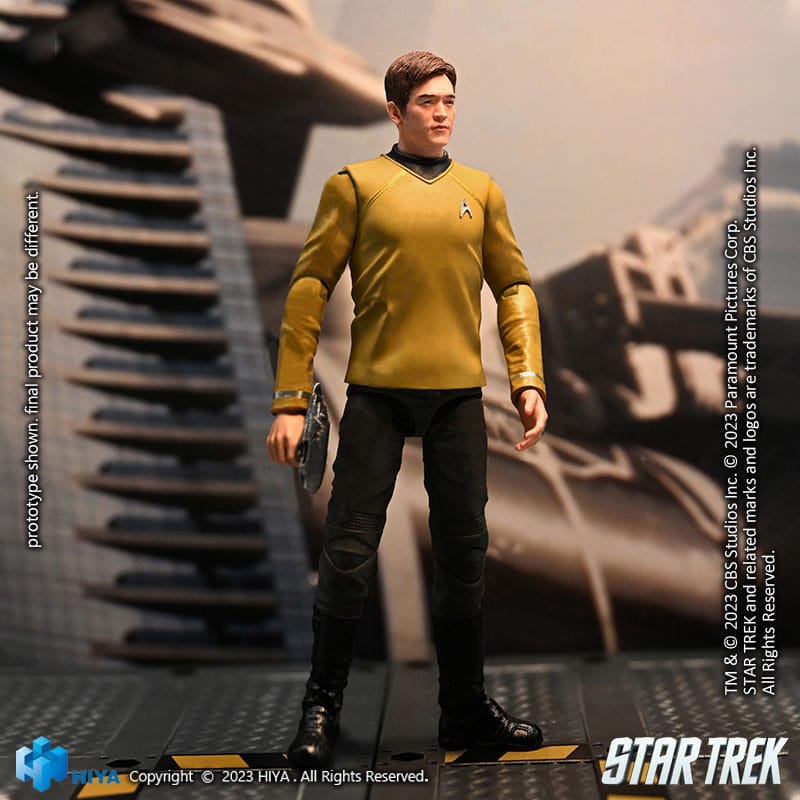 Hiya Toys Star Trek Figura 1/18 Exquisite Mini Star Trek 2009 Sulu 10 cm