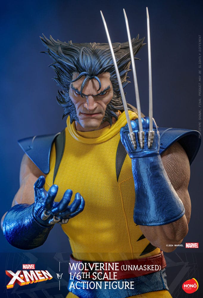 HOT TOYS HONO Marvel X-Men Figura 1/6 Wolverine (Unmasked) 28 cm