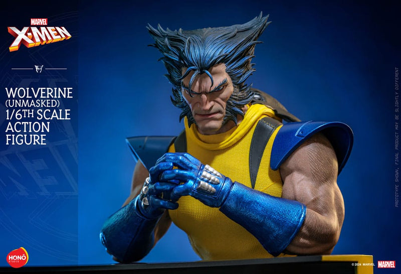 HOT TOYS HONO Marvel X-Men Figura 1/6 Wolverine (Unmasked) 28 cm