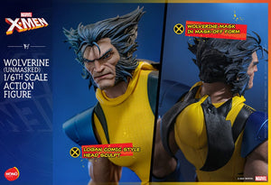 HOT TOYS HONO Marvel X-Men Figura 1/6 Wolverine (Unmasked) 28 cm