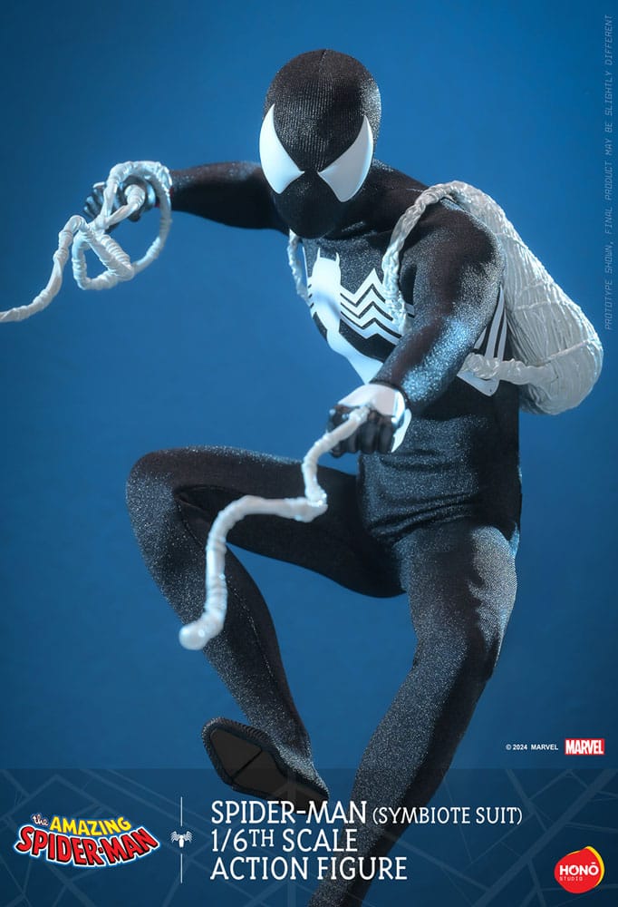 HOT TOYS HONO The Amazing Spider-Man Figura 1/6 Spider-Man (Symbiote Suit) 30 cm