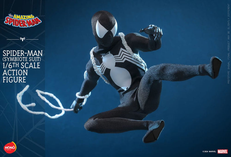 HOT TOYS HONO The Amazing Spider-Man Figura 1/6 Spider-Man (Symbiote Suit) 30 cm