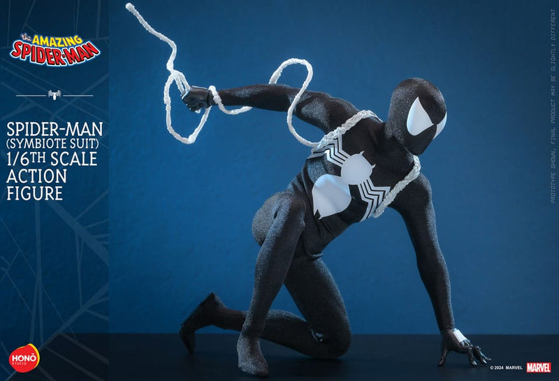 HOT TOYS HONO The Amazing Spider-Man Figura 1/6 Spider-Man (Symbiote Suit) 30 cm