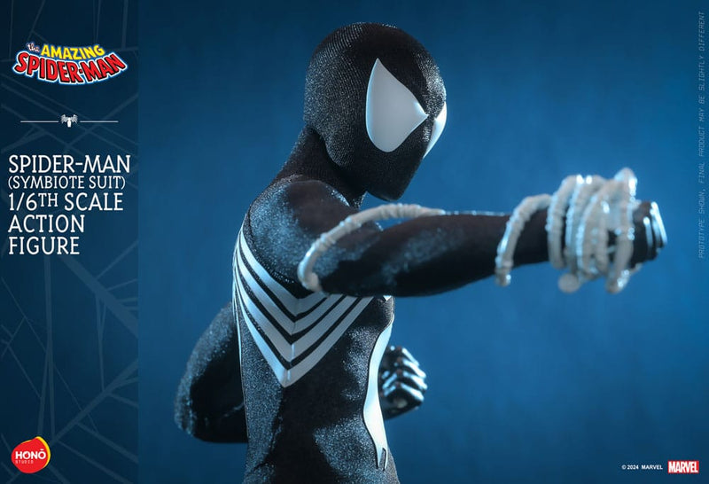 HOT TOYS HONO The Amazing Spider-Man Figura 1/6 Spider-Man (Symbiote Suit) 30 cm