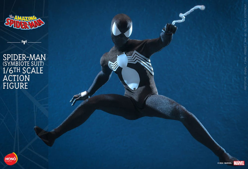 HOT TOYS HONO The Amazing Spider-Man Figura 1/6 Spider-Man (Symbiote Suit) 30 cm