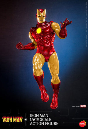 HOT TOYS HONO STUDIO Marvel Figura 1/6 Iron Man 32 cm