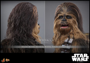 HOT TOYS Star Wars Episode V Figura Movie Masterpiece 1/6 Chewbacca with Disassembled C-3PO 36 cm