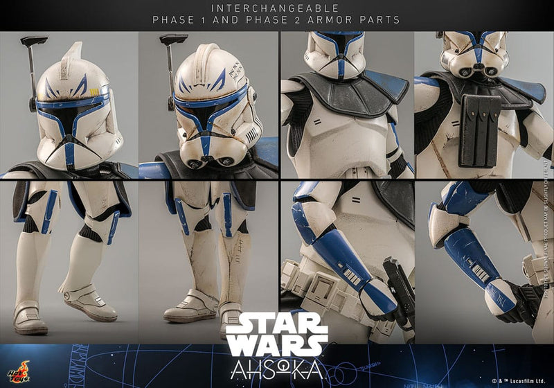 HOT TOYS TMS119 1/6 STAR WARS: AHSOKA™ CAPTAIN REX