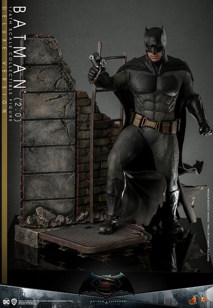 HOT TOYS MMS732 1/6 BATMAN V SUPERMAN: DAWN OF JUSTICE BATMAN (2.0) DELUXE VERSION