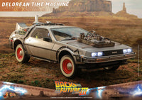 Hot Toys MMS738 1/6 Regreso al Futuro III Vehículo DeLorean Time Machine 72 cm