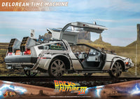 Hot Toys MMS738 1/6 Regreso al Futuro III Vehículo DeLorean Time Machine 72 cm