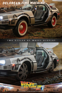 Hot Toys MMS738 1/6 Regreso al Futuro III Vehículo DeLorean Time Machine 72 cm