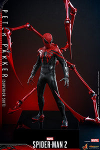 HOT TOYS VGM61 1/6 MARVEL'S SPIDER-MAN 2 PETER PARKER (SUPERIOR SUIT)